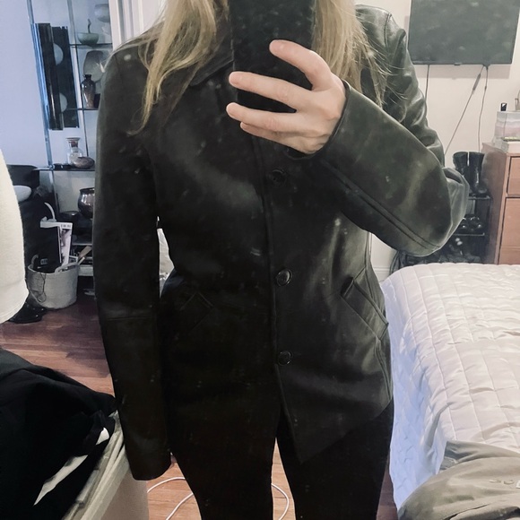 Bernardo butter soft leather jacket/blazer size S-NWOT - Picture 4 of 12